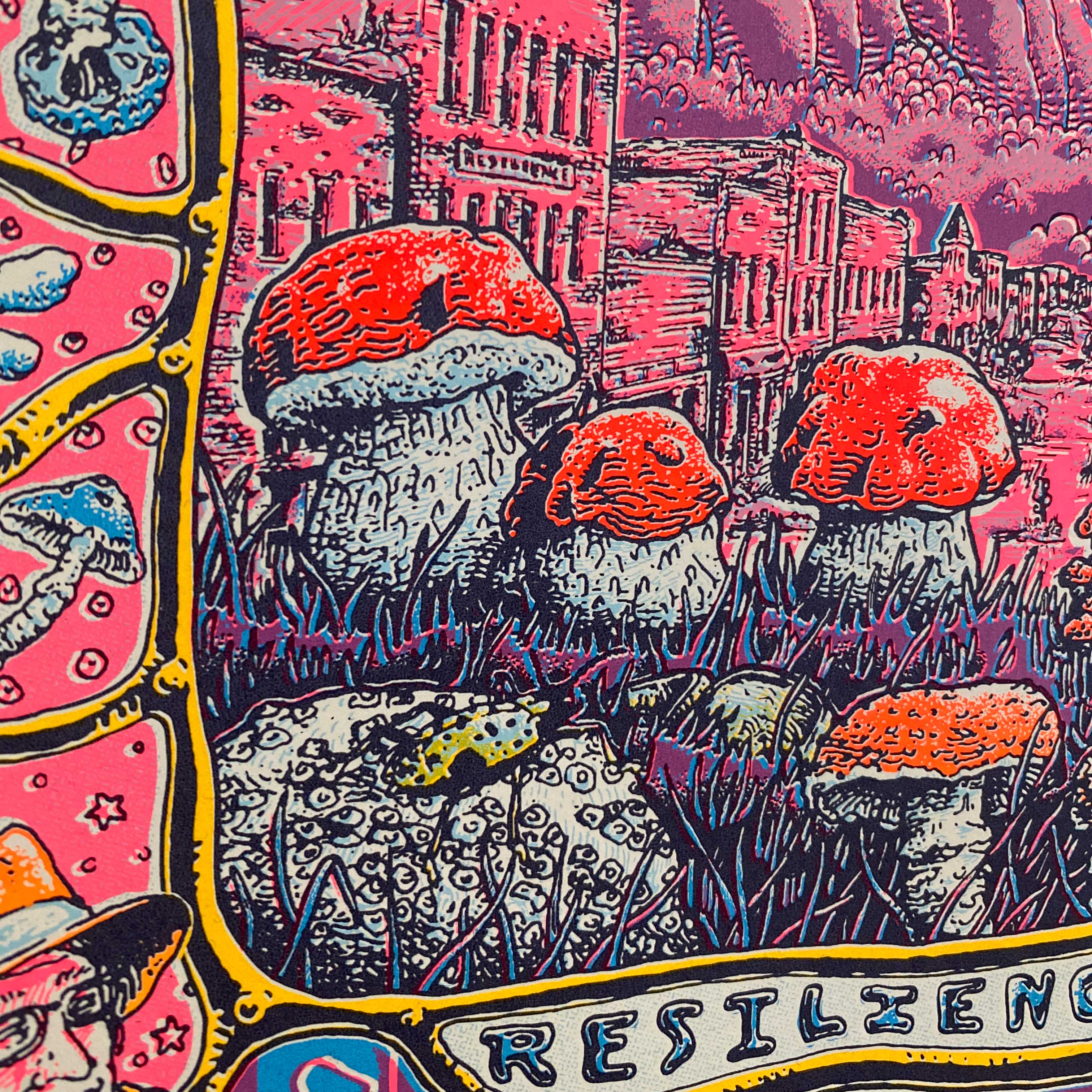 2023 Telluride Mushroom Festival Limited Poster