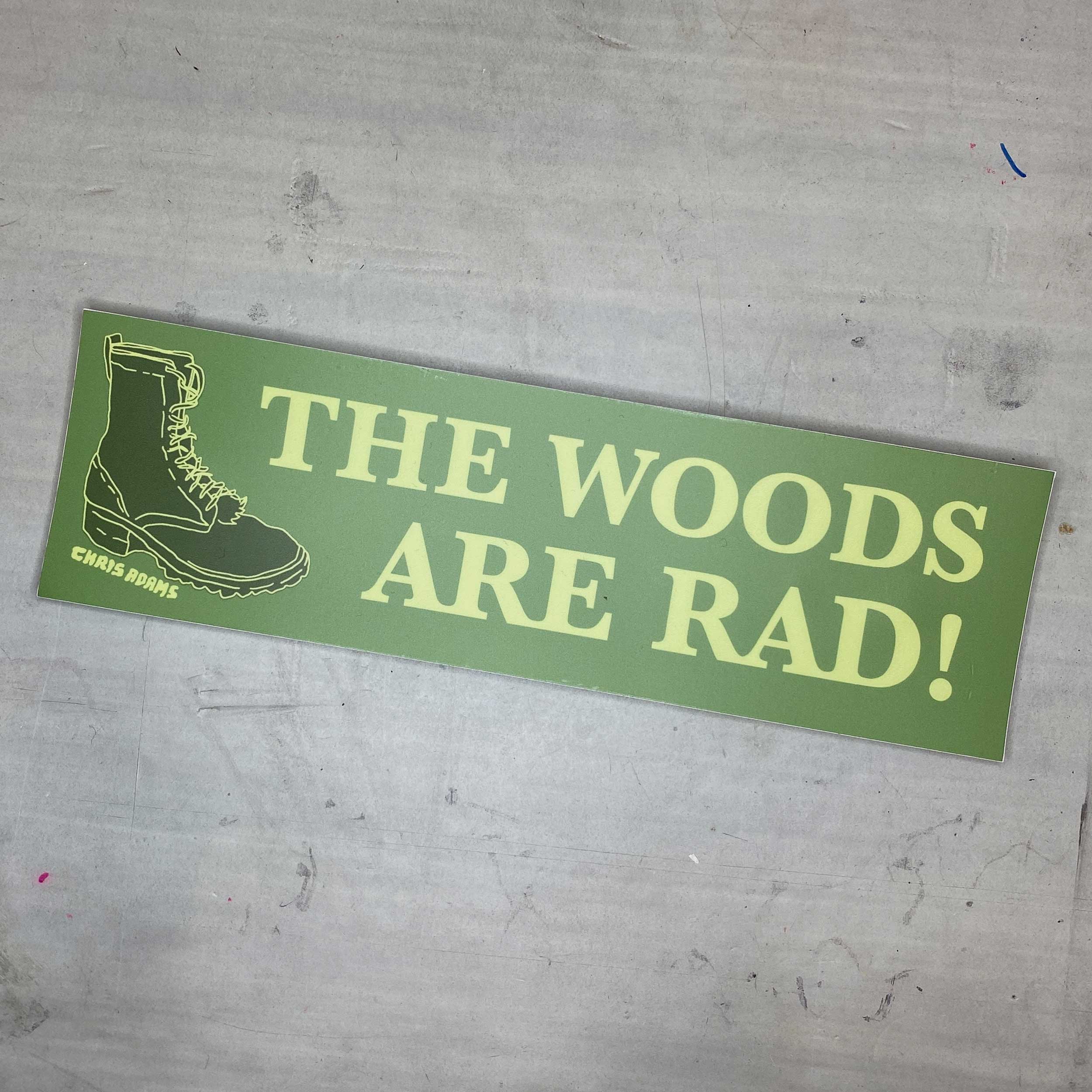 TWAR Logger Boot Bumper Sticker