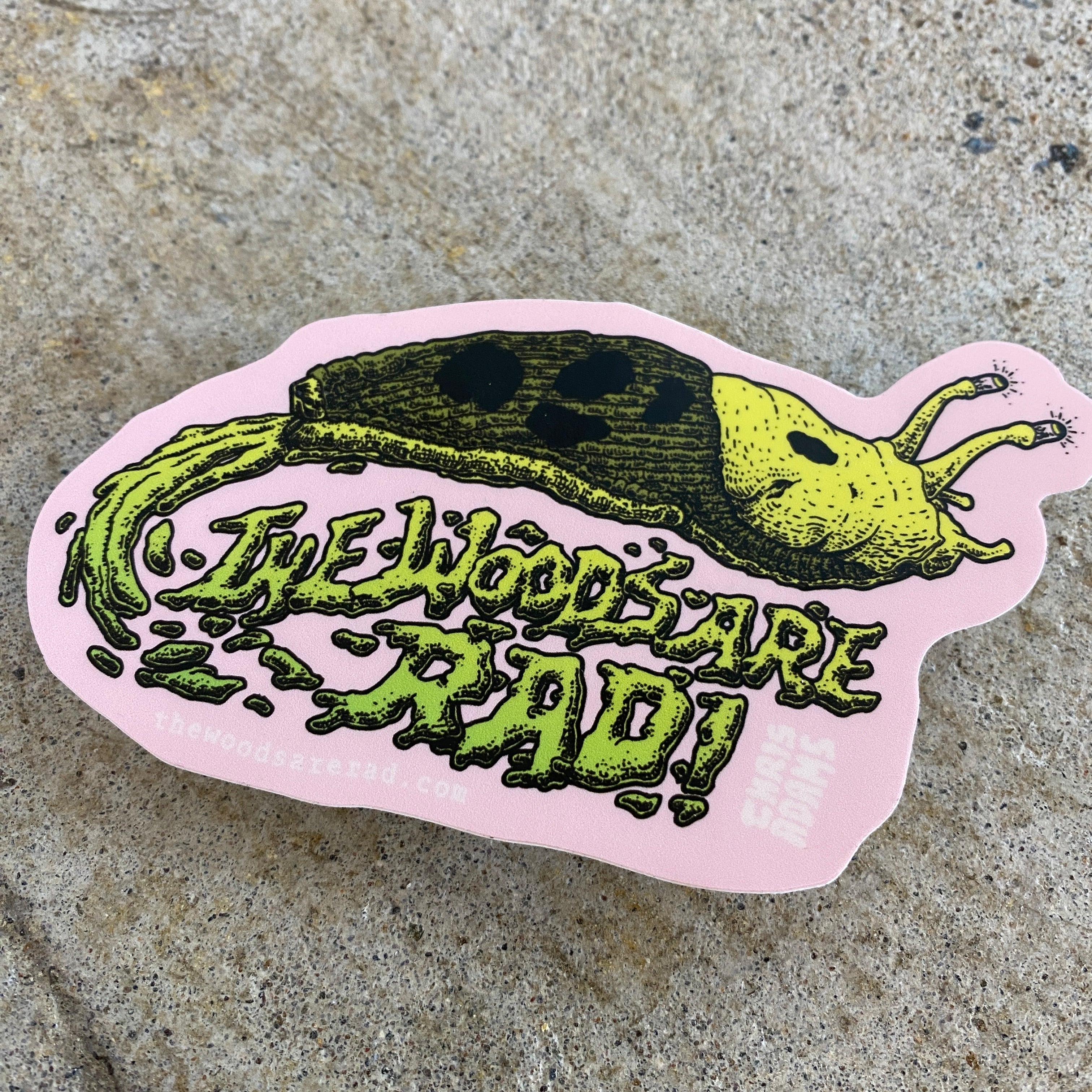 TWAR Banana Slug Sticker