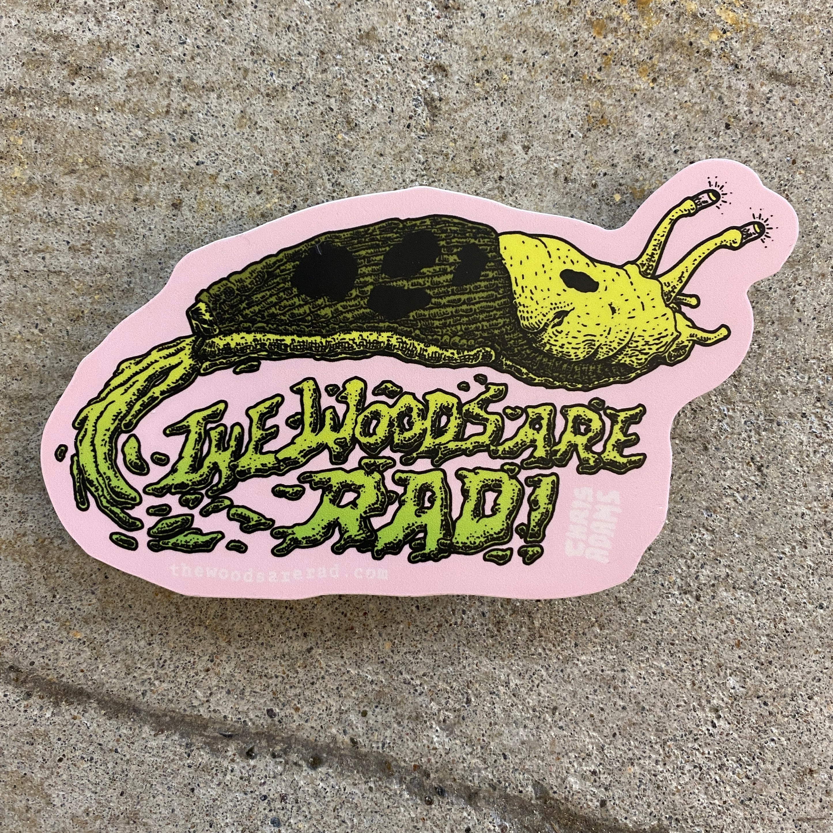 TWAR Banana Slug Sticker