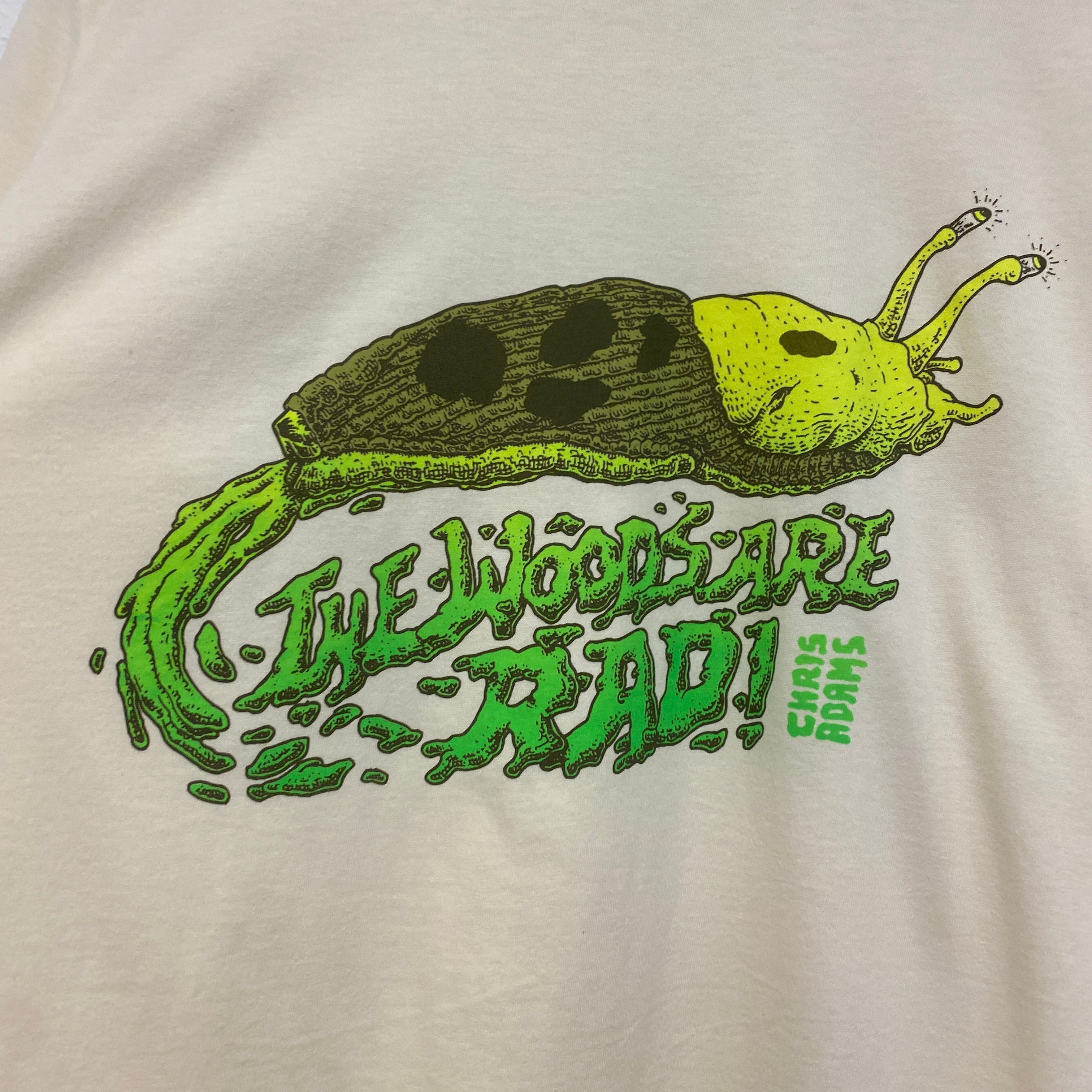 TWAR Banana Slug Shirt, Cream Cotton