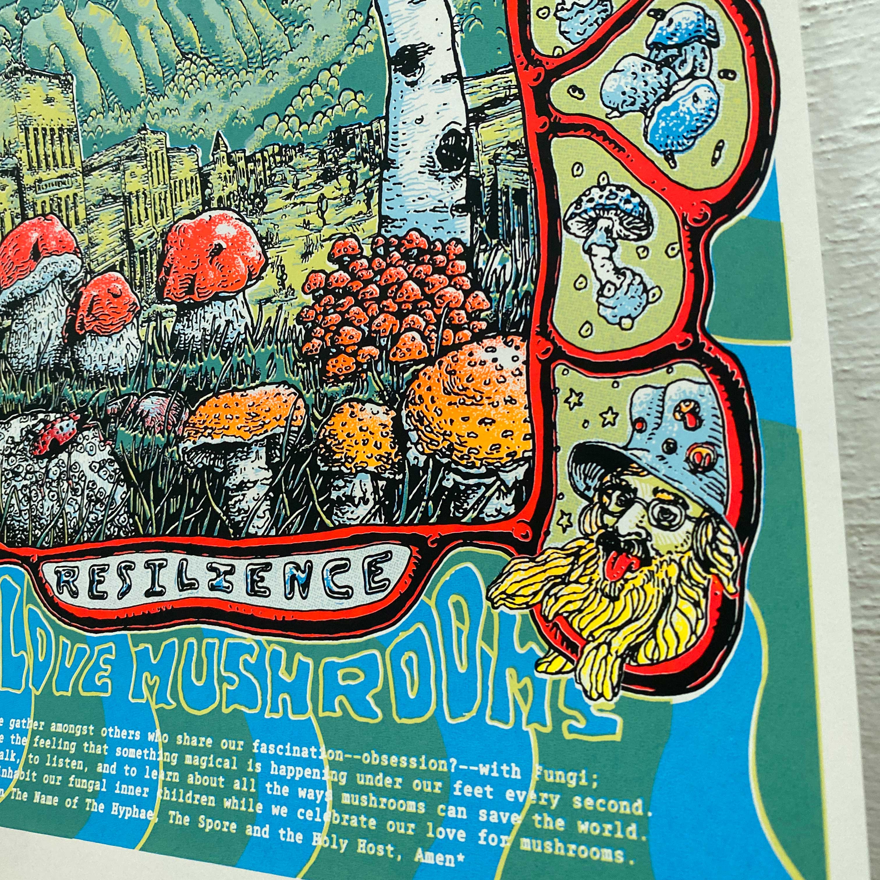 2023 Telluride Mushroom Festival Limited Poster