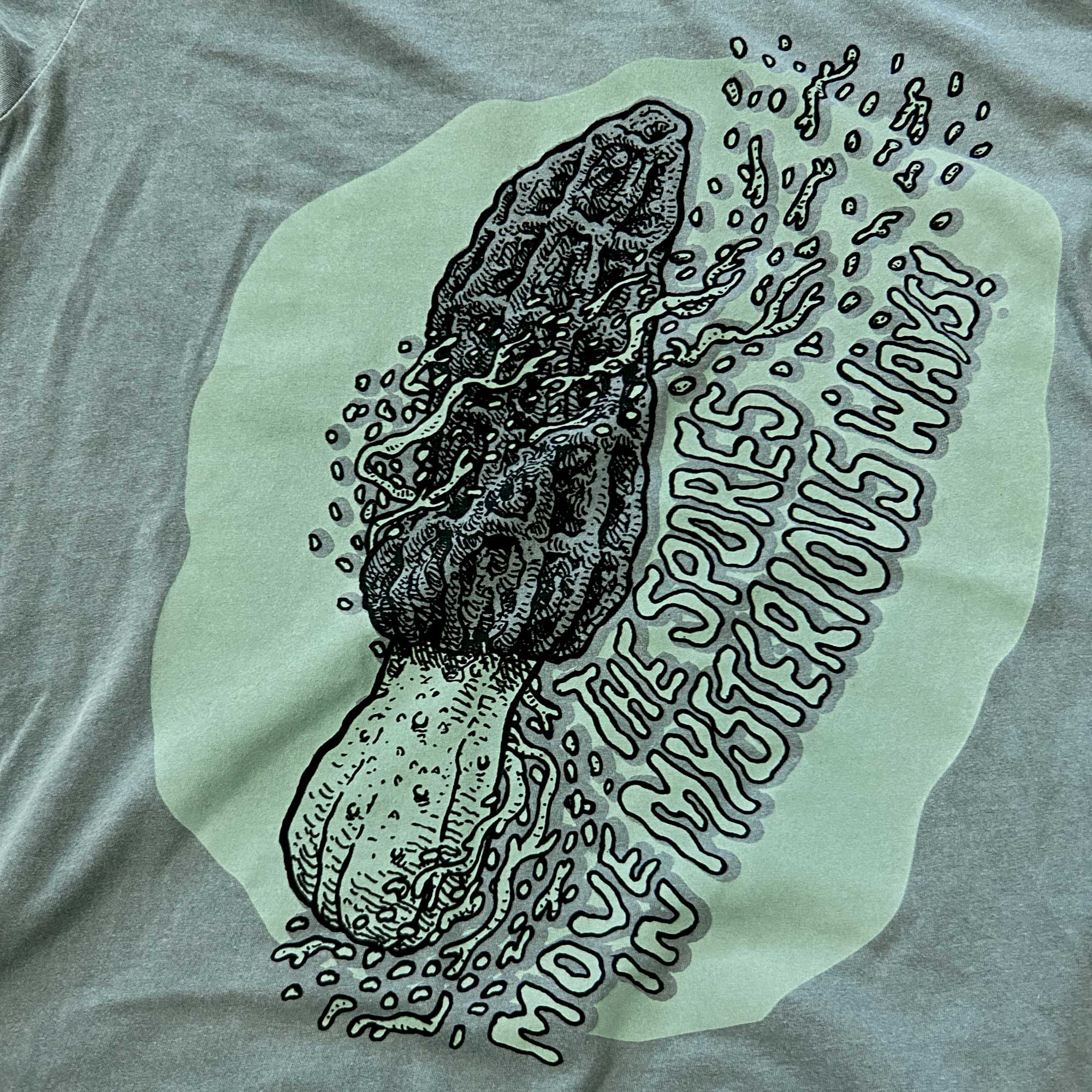 The Spores Move in Mysterious Ways, Morel Shirt