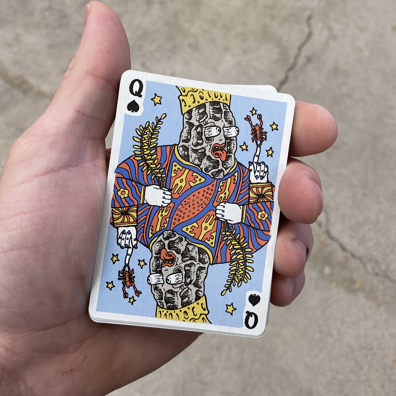 Holy Shrump! Mushroom Playing Cards