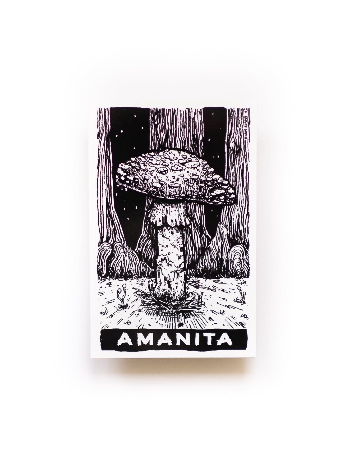Sporelust! Amanita Mushroom Sticker