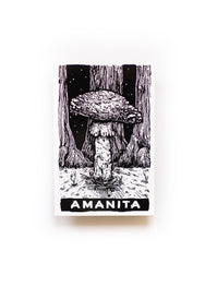 Sporelust! Amanita Mushroom Sticker
