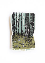 Forest Walker Skeleton Mushroom Sticker
