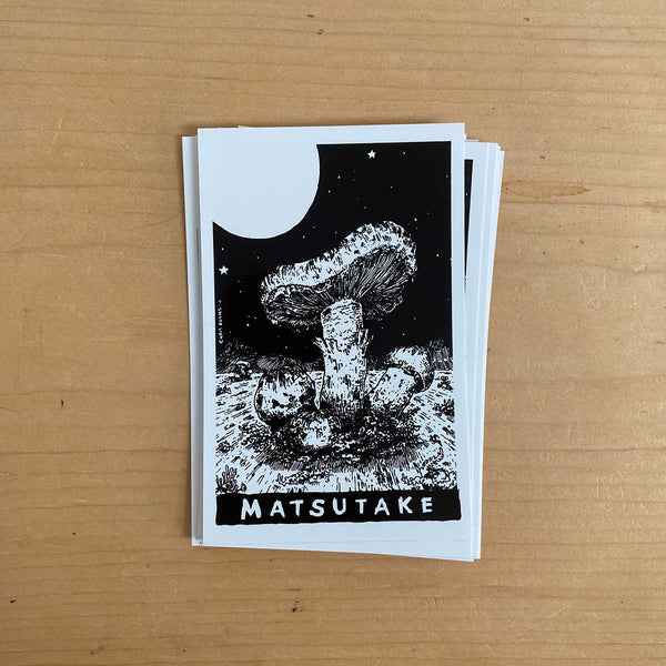 Sporelust! Matsutake Mushroom Sticker