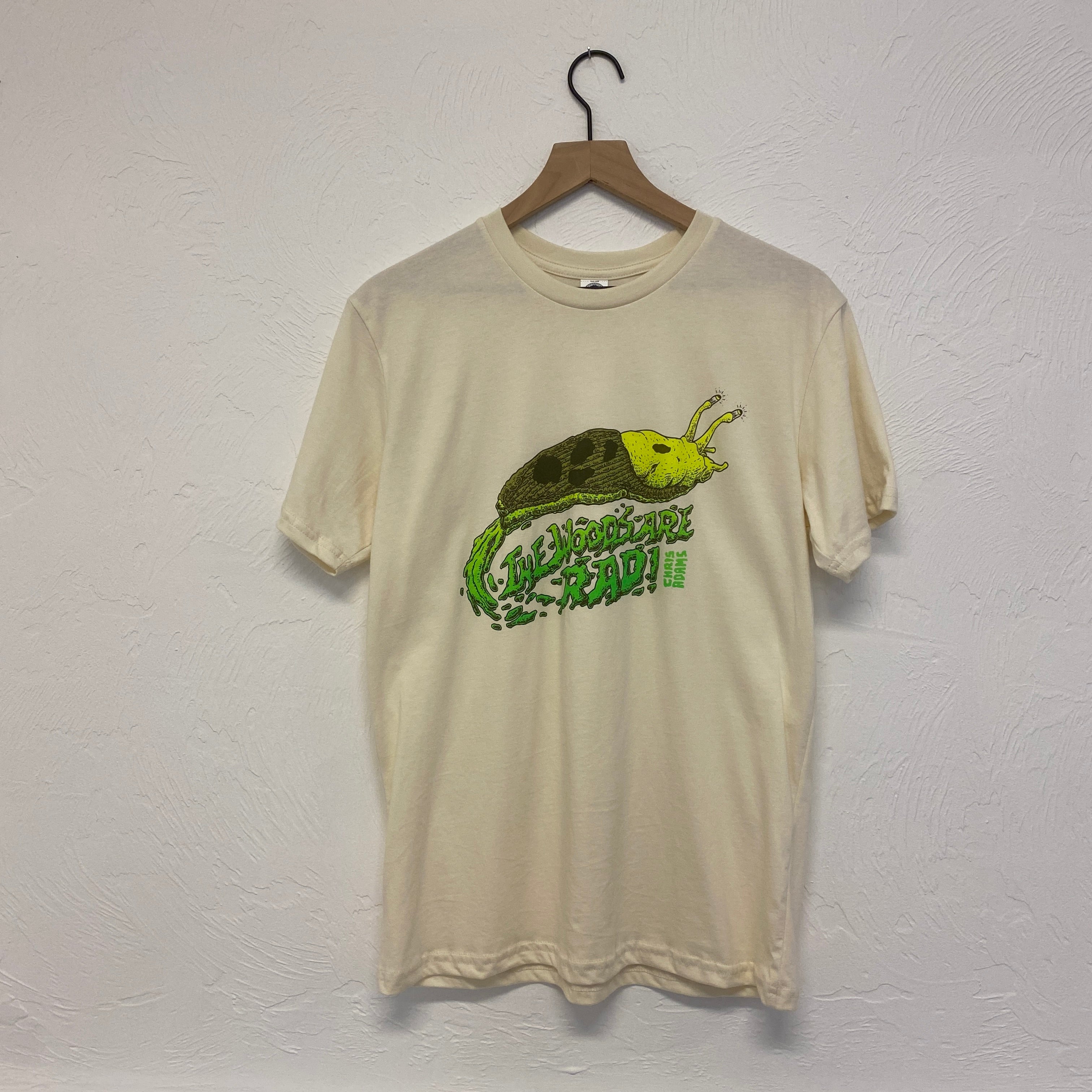 TWAR Banana Slug Shirt, Cream Cotton